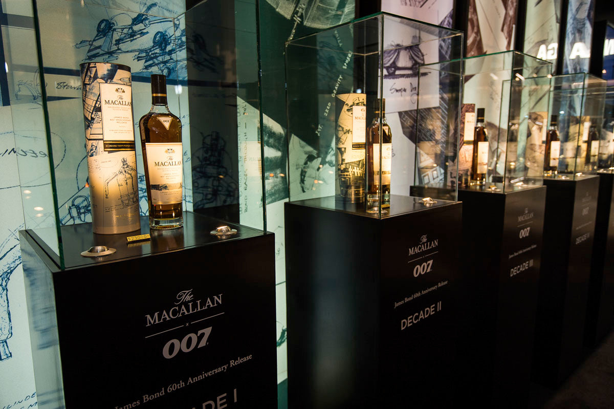 Celebra 60 años de James Bond con Whisky The Macallan