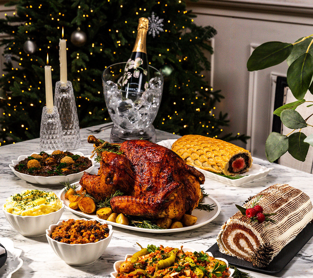 Una Cena Navideña Totalmente Palacio